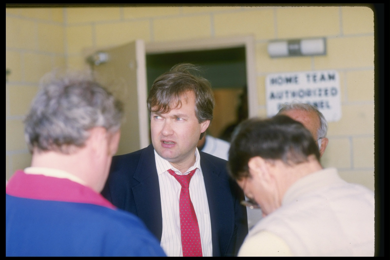Donald Fehr, 1988. Photo credit: Rick Stewart/Allsport/Getty